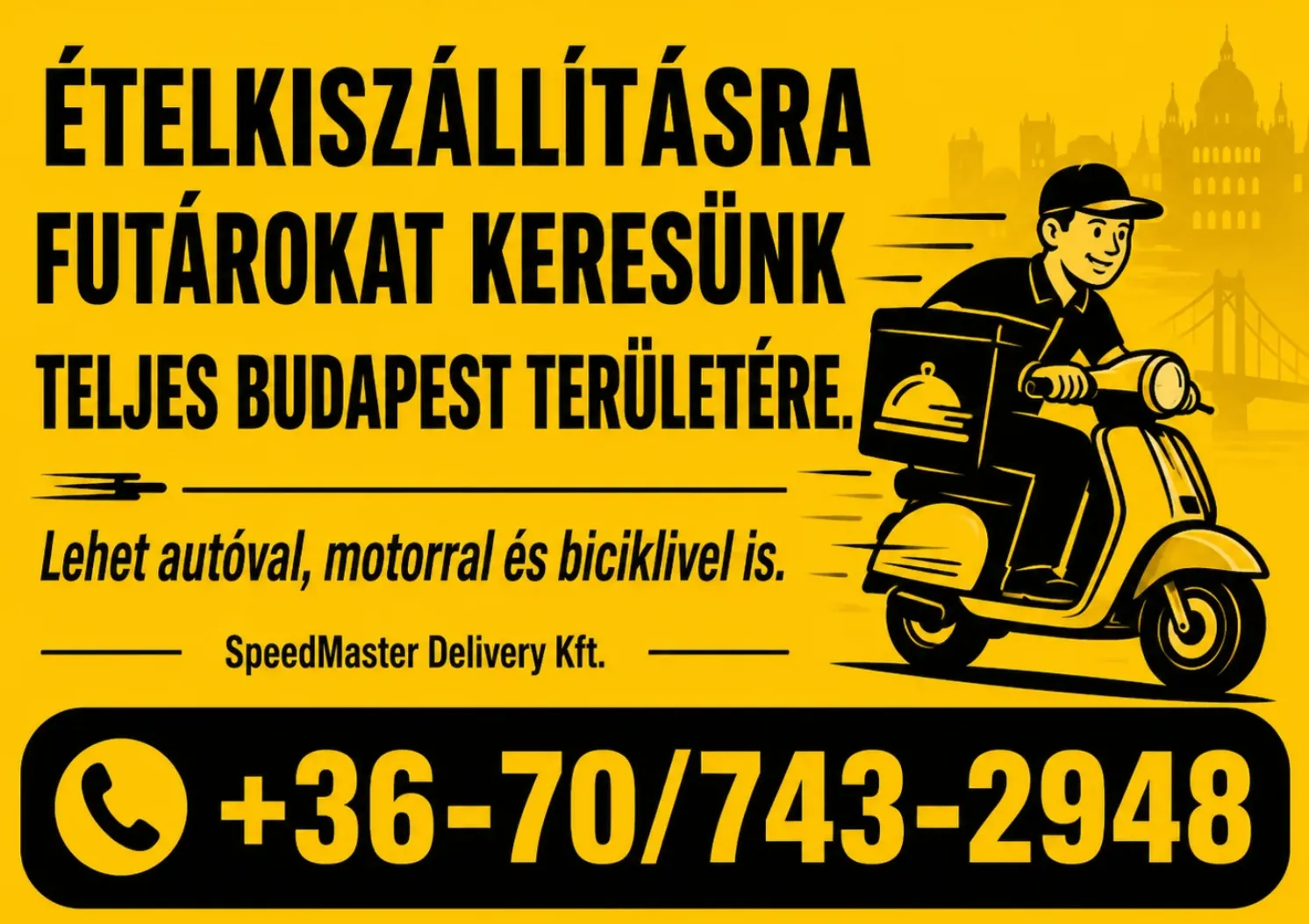 Ételkiszállítás
